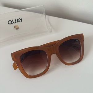 Quay Australia After Hours 50mm Square Sunglasses